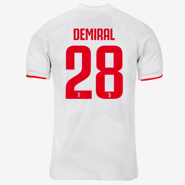 Camiseta Juventus NO.28 Demiral 2ª 2019-2020 Gris Blanco